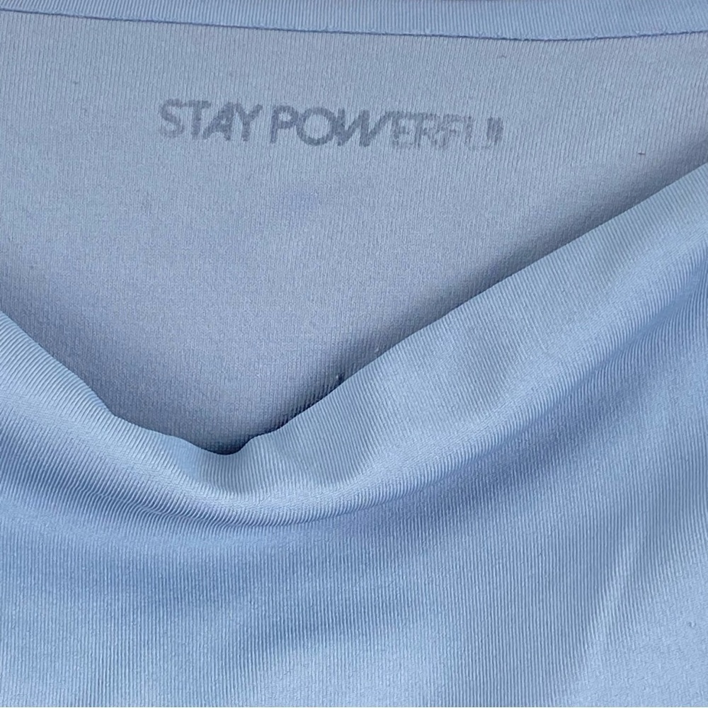 CALIA by Carrie Underwood Stay Powerful Women’s Blue Biker Athletic Short Medium - Picture 13 of 16